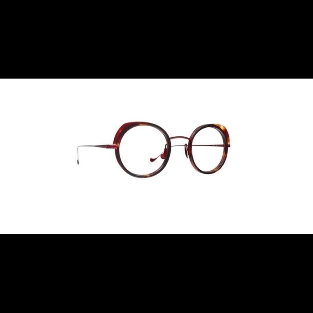 Caroline Abram WALLY Havana Size 45-22 Made in France Eyeglasses New